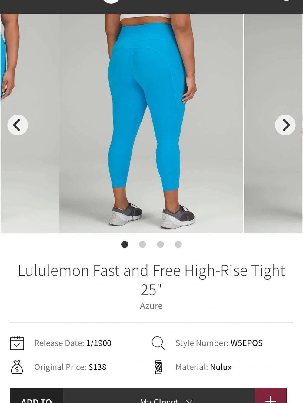 lululemon athletica new like excellent
